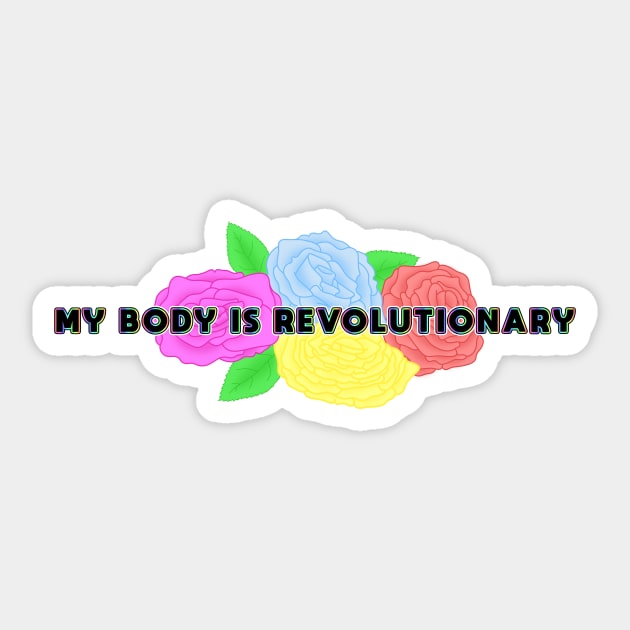 Revolutionary Body Sticker by DesignsMikki